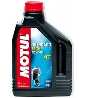 Motul Outboard Tech 4T 10W-40 - 1 litre