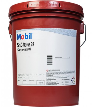 Mobil SHC Rarus 32 - 20 Litre Vidalı Kompresör Yağı