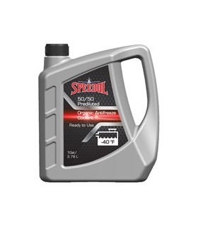 50/50 PREDILUTED ORGANIC ANTIFREEZE (-40 ˚F)